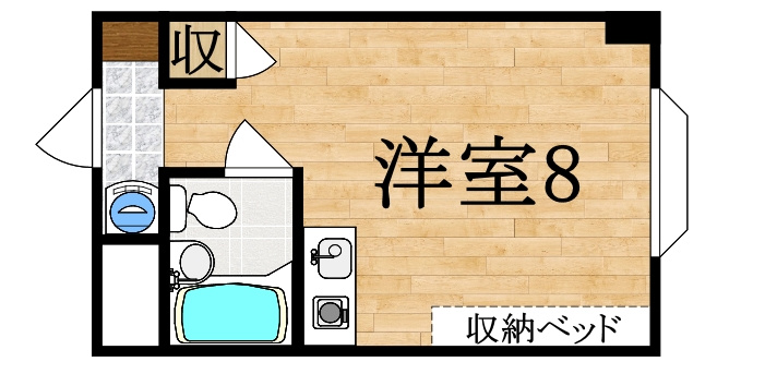 ジュネス・Nの間取り