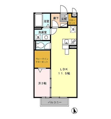 【間取り】 | セジュール多摩境