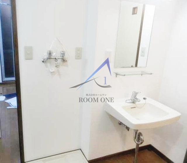 シンコウハイツの洗面所|洗面台です。