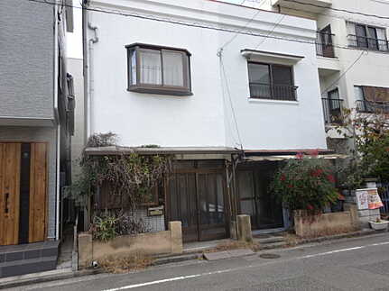 南区宇品御幸４丁目の前面道路含む現地写真
