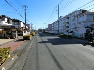 【前面道路含む現地写真】 | 上尾市緑丘５丁目　建築条件なし売地　
