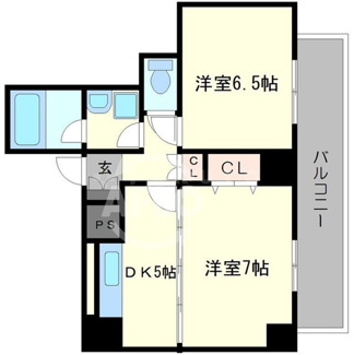【間取り】 | CITY SPIRE難波プレミア | ゼウス難波プレミアム　間取り