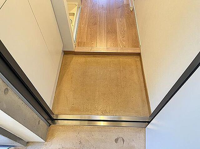 練馬区桜台４丁目の賃貸マンションの玄関