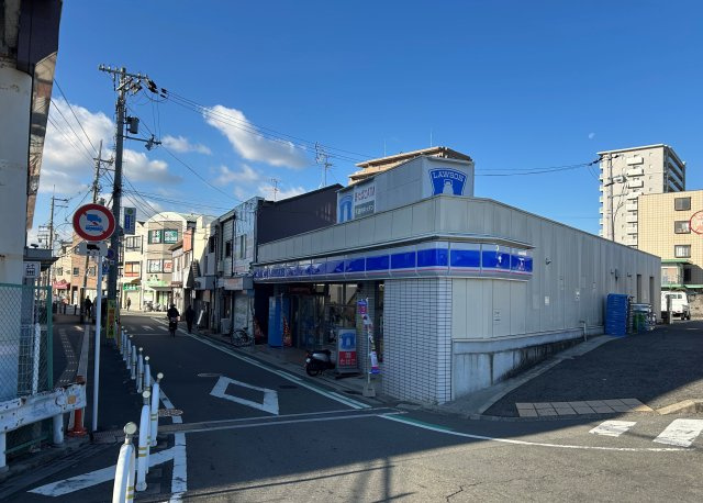 ライオンズマンション上野芝五丁の周辺|ローソン上野芝駅前店　徒歩8分