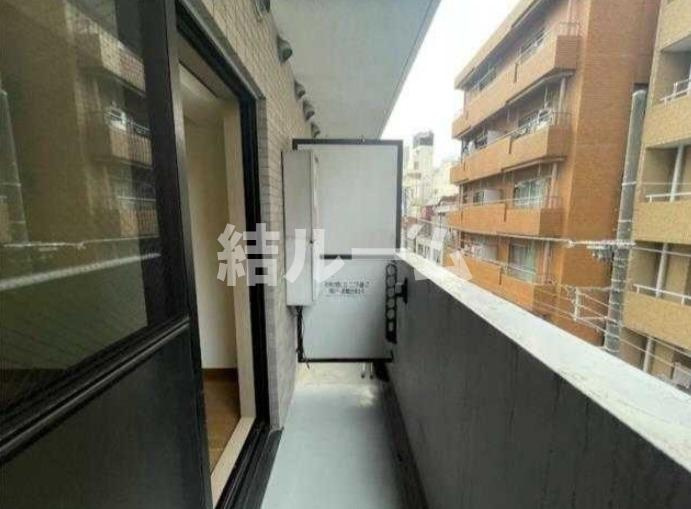 豊島区池袋４丁目の賃貸マンションのバルコニー