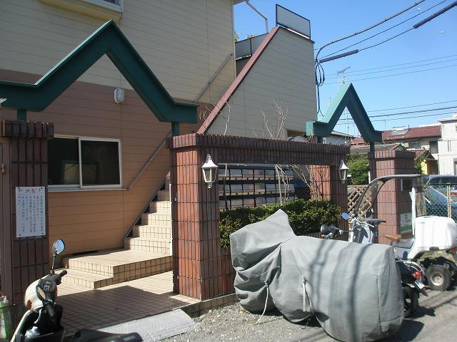 リエス川越岸町のエントランス