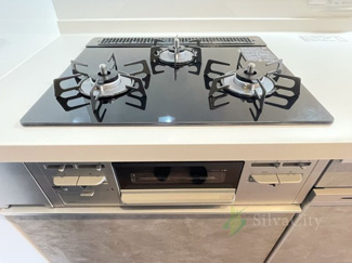 【キッチン】 | 目白台コーポ | 三口ガスコンログリル付