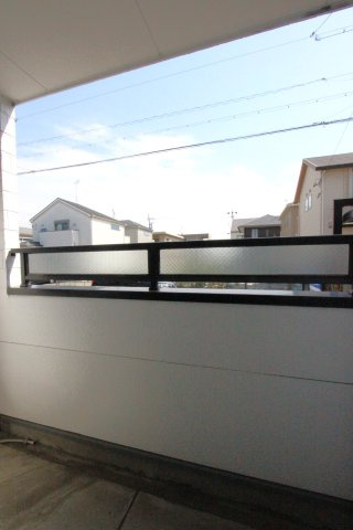 サンピア野南のバルコニー