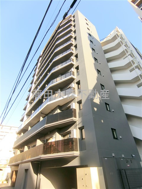 プライムガーデン大森の外観|2025年11月築　RC鉄筋コンクリート造地上12階建て総戸数67戸インターネット無料
ペット飼育楽器演奏相談可！東京都大田区大森北1丁目　JR京浜東北線大森駅徒歩5分