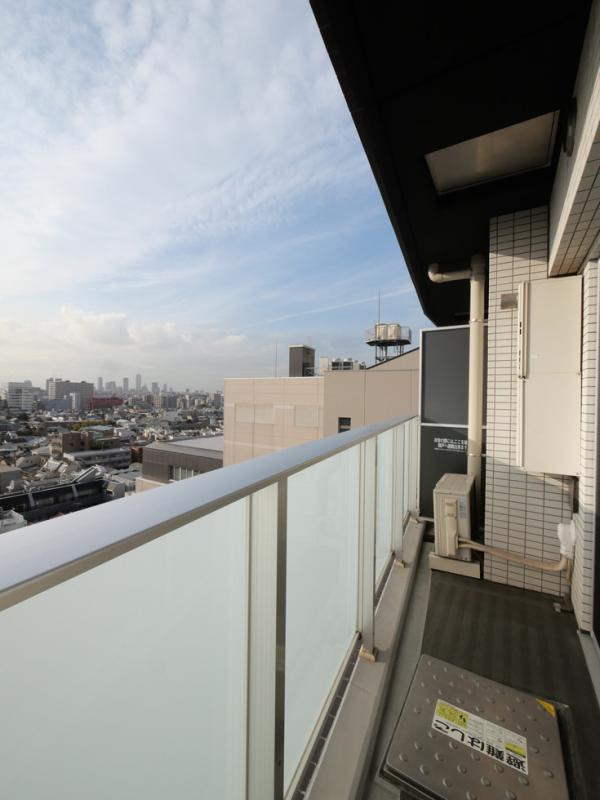 ジェノヴィア東大前グリーンヴェールのバルコニー|バルコニー