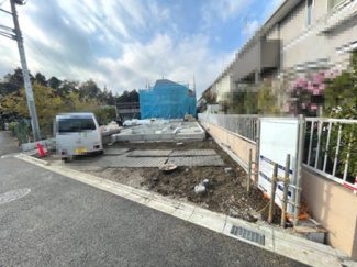 【外観】 | 大和市中央林間西　新築一戸建て　全8棟/今回販売5棟（3号棟） | 現地（4号棟）