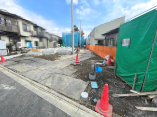 【外観】 | 大和市中央林間西　新築一戸建て　全8棟/今回販売5棟（3号棟） | 現地（6～8号棟）