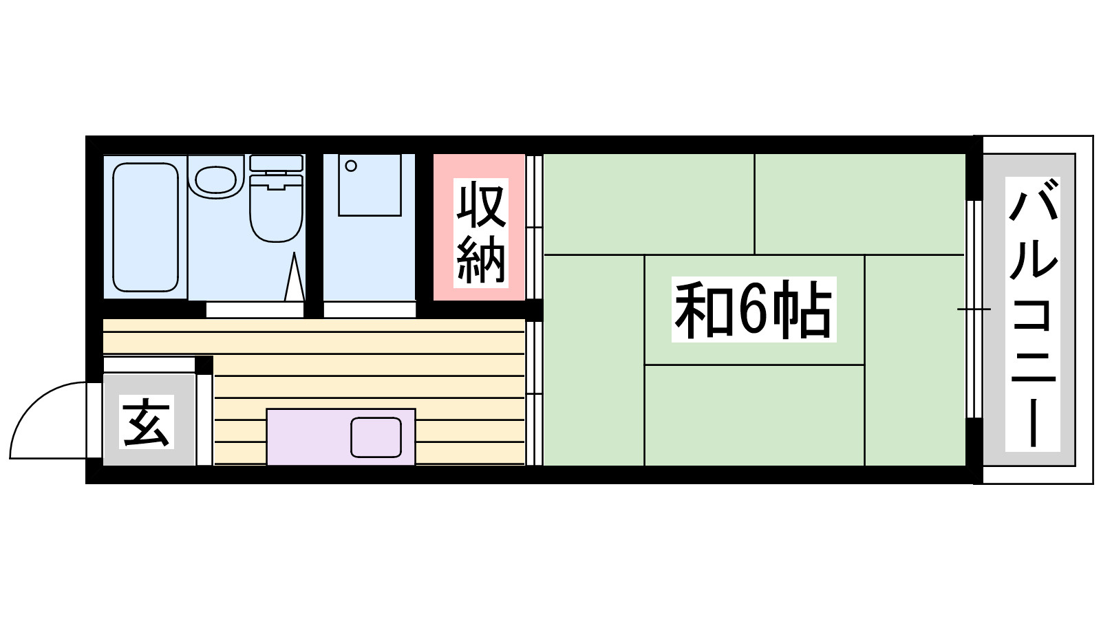サンシティ城北の間取り