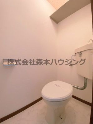 【トイレ】 | 　忍ヶ丘グリーンハイツ | 落ち着いたトイレです
