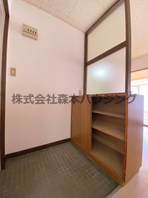 【収納】 | 　忍ヶ丘グリーンハイツ | シューズボックスついてます