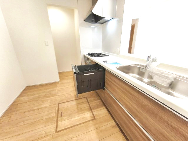 熊谷市新堀　新築住宅　平家建のキッチン