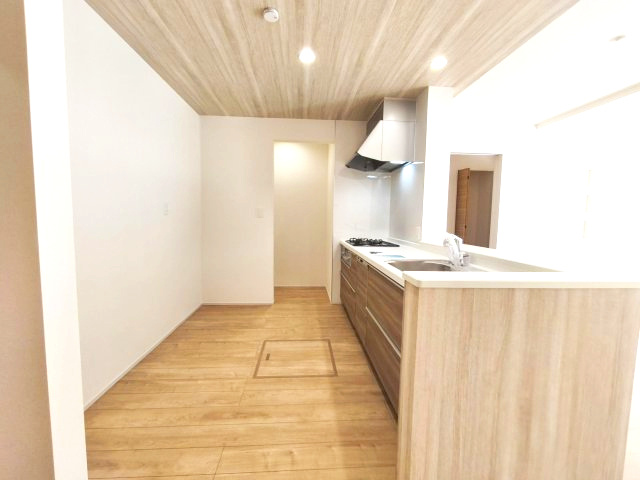 熊谷市新堀　新築住宅　平家建のキッチン