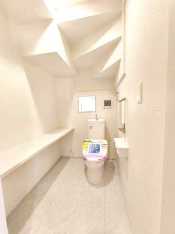 熊谷市新堀　新築住宅　平家建のトイレ