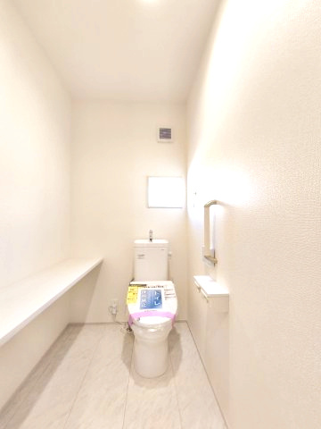 熊谷市新堀　新築住宅　平家建のトイレ