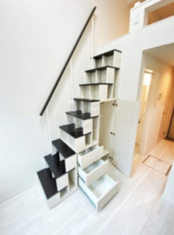 練馬区旭丘１丁目のアパートの収納|同仕様