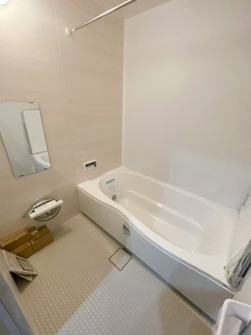 売新築戸建　牧之原市細江の浴室|ゆったり１坪の浴室で一日の疲れが癒されそうです！
