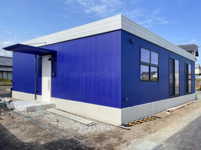 売新築戸建　牧之原市細江の外観|シンプルな外観！外構工事が終わるのが楽しみです！