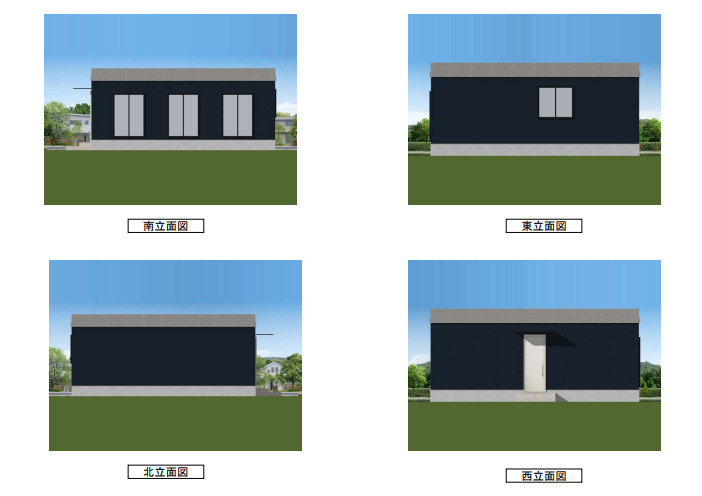 売新築戸建　牧之原市細江の外観パース|外観パース