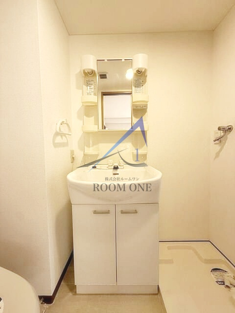 カーサ躑躅ヶ丘の洗面所|洗面台です。