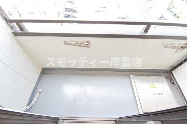 コスモレジデンス住之江のバルコニー