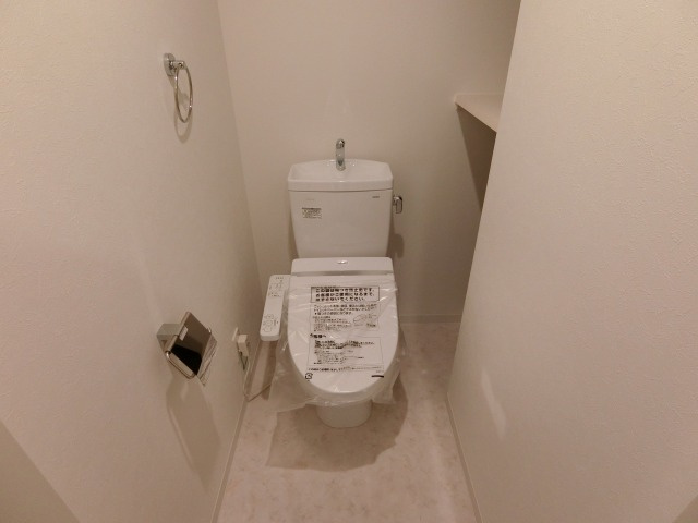 Cherim試験場Iのトイレ|落ち着いたトイレです