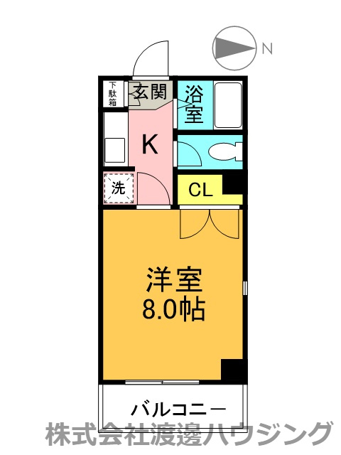 ハシモトエージェンシービルの間取り