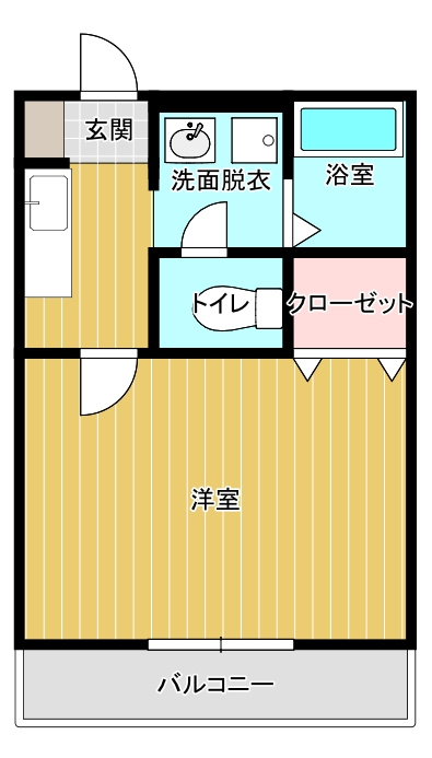 LAPIN JUNの間取り