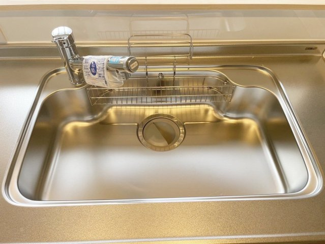 【キッチン】 | 筑紫野市紫６丁目　戸建て | キッチンは新品に交換済みなので新居でのお料理にも気合が入りますね！