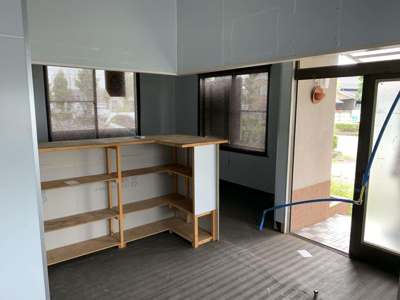 【キッチン】 | 石下Ｎテナント | カウンターは撤去予定。