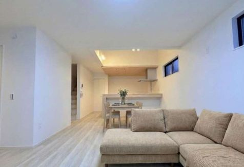 仲介手数料無料　KEAI TERRACE　所沢市東新井町１期・全1棟　の居間・リビング