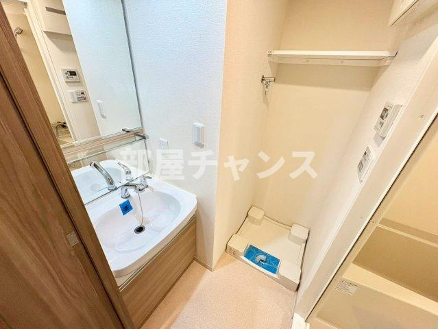 プレサンス栄ブリオの独立洗面台