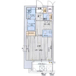 プレサンス鶴舞駅前ブリリアントの間取り