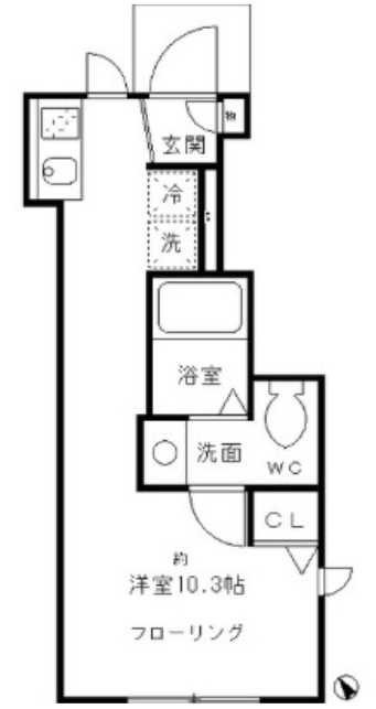 アドウビ学芸大学　三井ホーム施工　角部屋　陽当たり良好の間取り