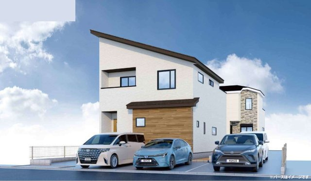 仲介手数料無料　KEIAI GRACE/TERRACE入間市下藤沢２期　全2棟　の外観パース