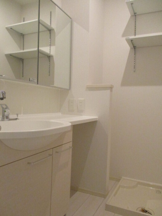 Ariaの洗面所|広い洗面スペースです★