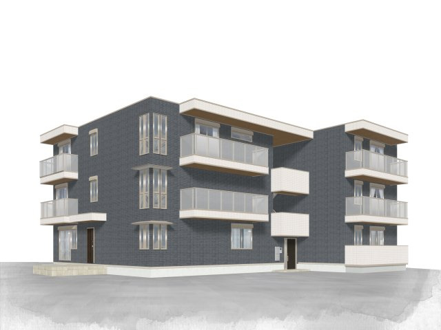 TORISIA殿城の外観パース