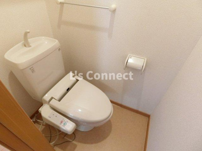 【トイレ】 | カレント | 温水洗浄便座付きのトイレ。