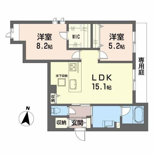 Klang Hibikiの間取り