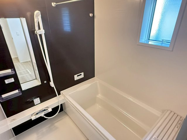 川口市安行慈林　第１期　新築一戸建て　１号棟の浴室|お風呂で日々の疲れを落としましょう