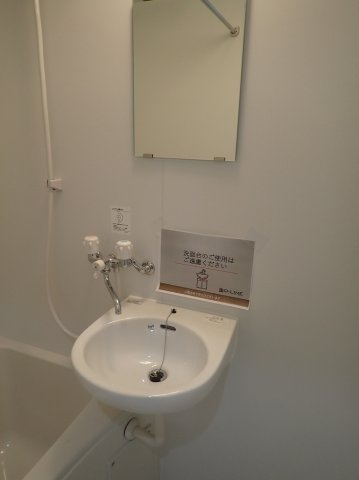 Maison Omble Verteの洗面所