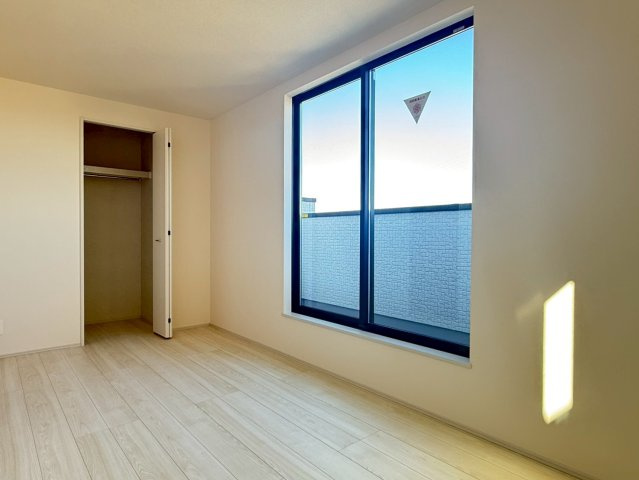 川口市大字安行原　新築一戸建て　A号棟の寝室|ゆとりの広さです