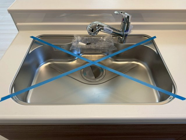 川口市大字安行原　新築一戸建て　A号棟のキッチン|きれいなキッチンです