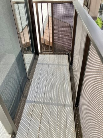 小坪戸建のバルコニー