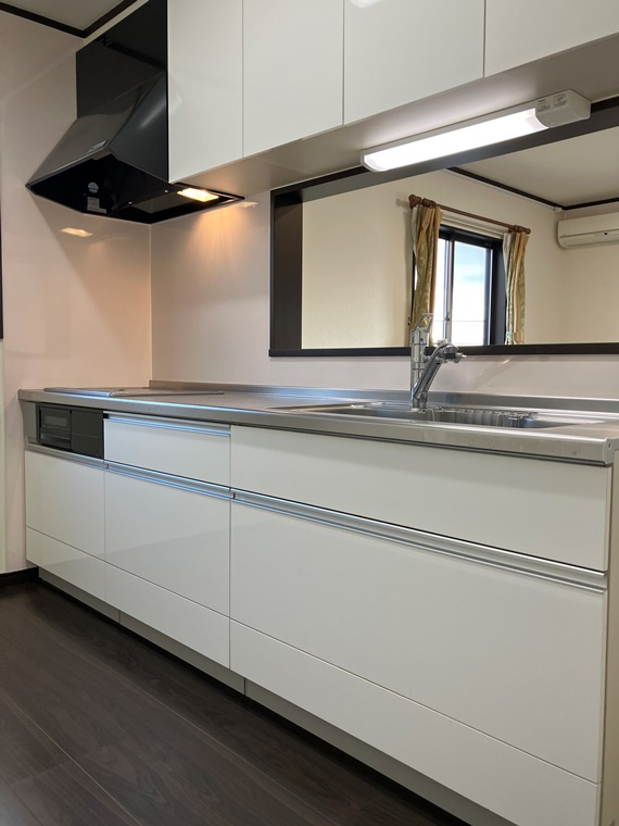 小坪戸建のキッチン