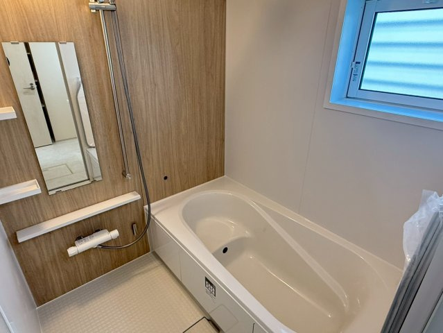 川口市安行領家　新築一戸建て　1号棟の浴室|お風呂で日々の疲れを落としましょう